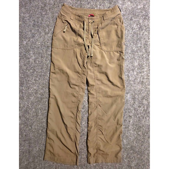 The North Face Pants - The North Face Womens Green Nylon Hiking Pants Size 4 Outdoor Camping